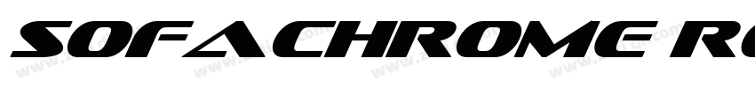 SOFACHROME RG字体转换